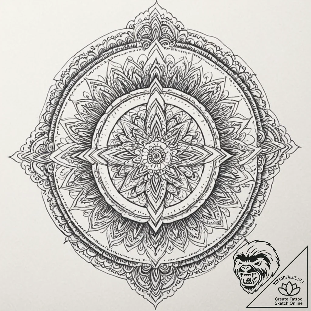 Ancient crown atop broken throne, ink illustr... - tattoo sketch (№1753188356_0, 22.07.2025 12:45) — tattoovalue.net