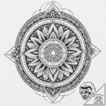 Portal to another dimension, tattoo flash she… – tattoo sketch (№1753192613_0, 22.07.2025 13:56) — tattoovalue.net