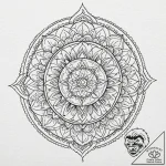 V, tattoo flash sheet design, on a clean whit… – tattoo sketch (№1753200421_0, 22.07.2025 16:07) — tattoovalue.net