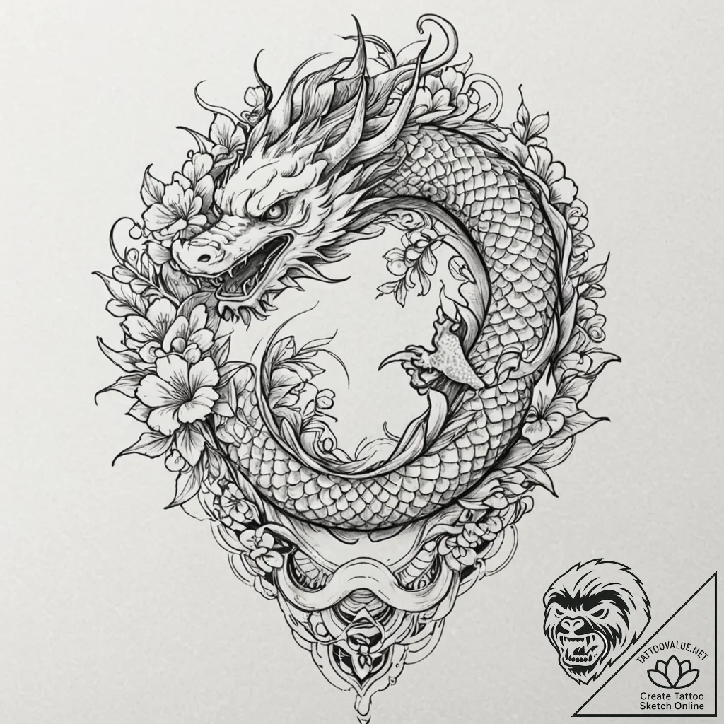 Jagged scar on skin, with the flesh underneat... - tattoo sketch (№1753211761_0, 22.07.2025 19:16) — tattoovalue.net