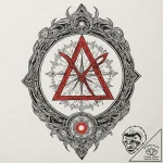 Tide runes glowing in darkness, concept art f… – tattoo sketch (№1753212148_0, 22.07.2025 19:22) — tattoovalue.net