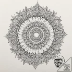 Opal feathers drifting through void, tattoo d… – tattoo sketch (№1753215789_0, 22.07.2025 20:23) — tattoovalue.net