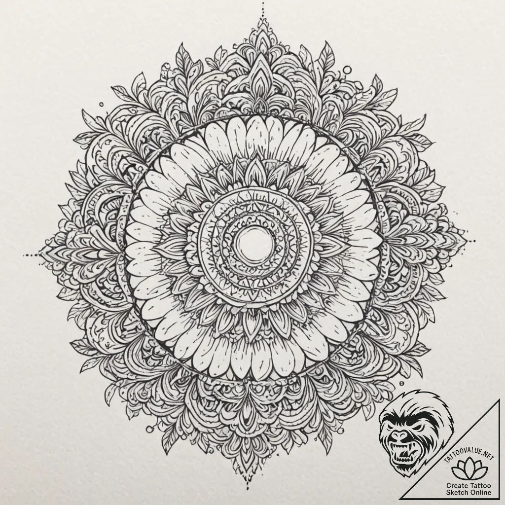 Opal feathers drifting through void, tattoo d... - tattoo sketch (№1753215789_0, 22.07.2025 20:23) — tattoovalue.net