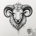 A powerful battering ram, historical,, tattoo… – tattoo sketch (№1753227862_0, 22.07.2025 23:44) — tattoovalue.net