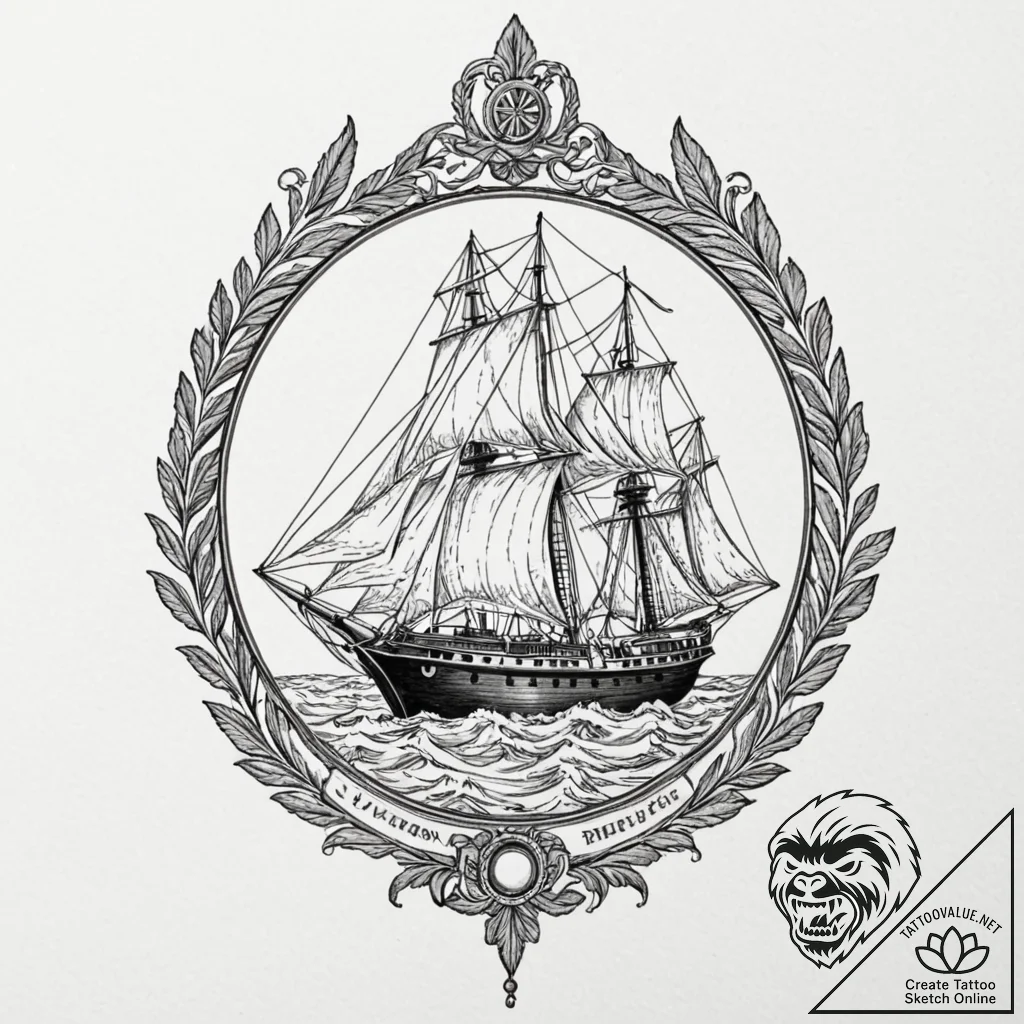 H, tattoo sketch design, black and white sket... - tattoo sketch (№1753229739_0, 23.07.2025 00:15) — tattoovalue.net