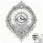 Bone seal broken by force, tattoo flash sheet… – tattoo sketch (№1753250629_0, 23.07.2025 06:03) — tattoovalue.net