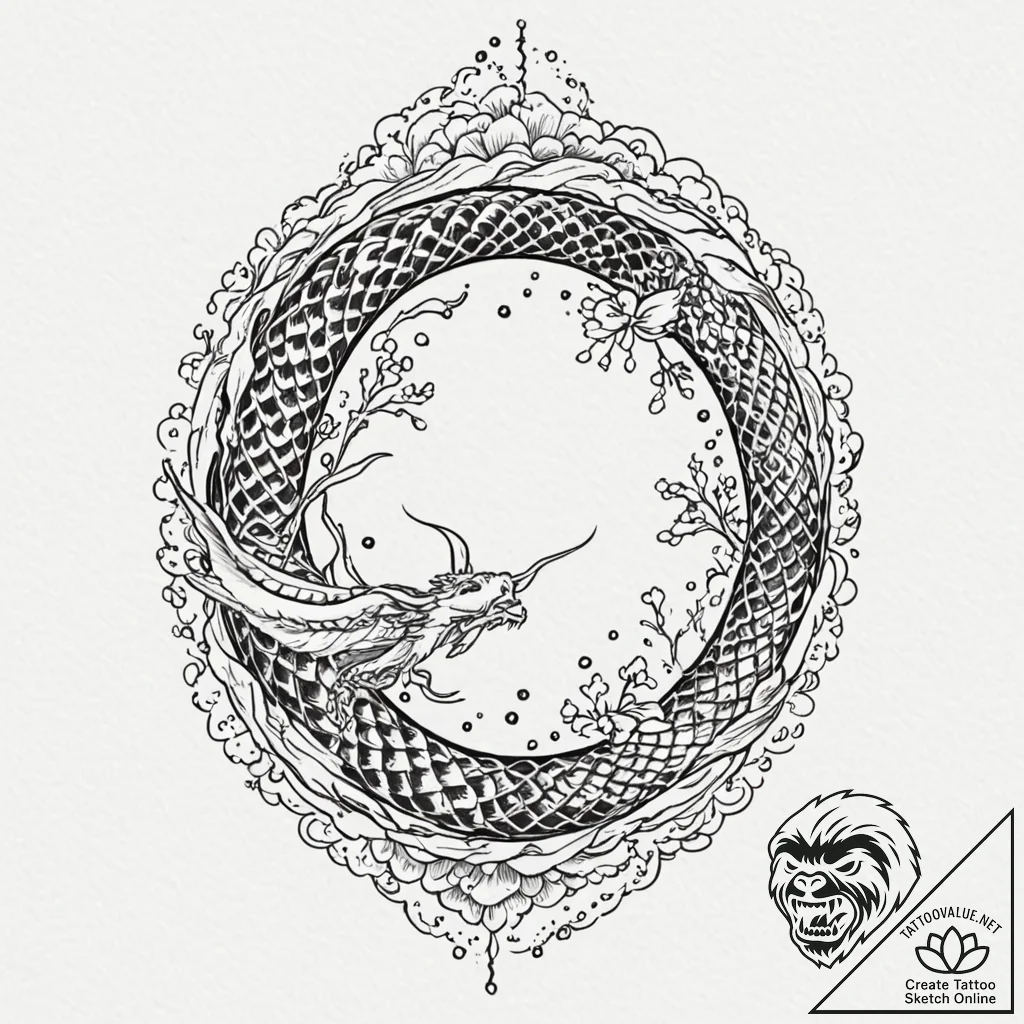 Orbital space station, derelict and silent, a... - tattoo sketch (№1753256035_0, 23.07.2025 07:33) — tattoovalue.net