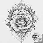 Zodiac constellation, minimalist dots and lin… – tattoo sketch (№1753259768_0, 23.07.2025 08:36) — tattoovalue.net