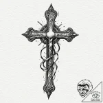 Void talon gripping ancient relic, artistic t… – tattoo sketch (№1753259997_0, 23.07.2025 08:39) — tattoovalue.net