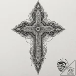 V, tattoo line art, professional artwork, exp… – tattoo sketch (№1753264268_0, 23.07.2025 09:51) — tattoovalue.net