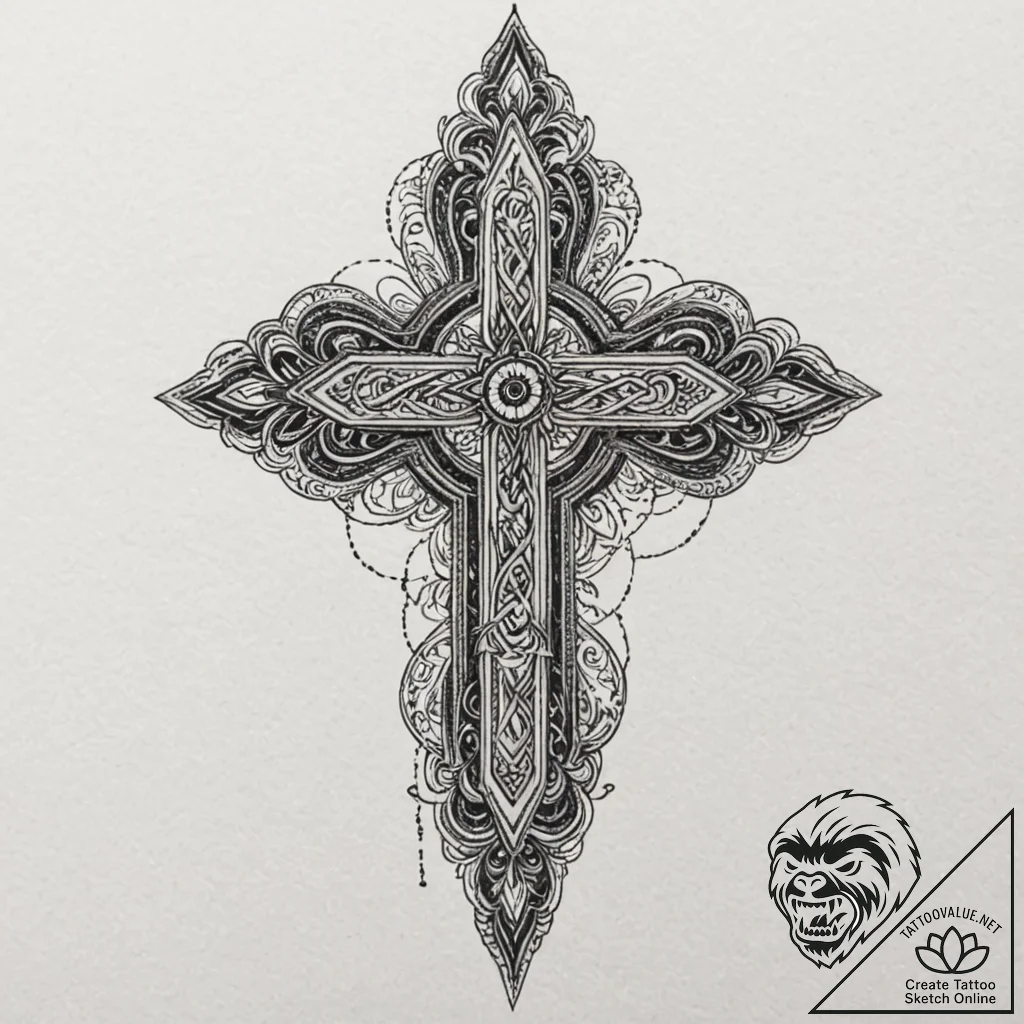 V, tattoo line art, professional artwork, exp... - tattoo sketch (№1753264268_0, 23.07.2025 09:51) — tattoovalue.net