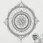 Angelic serpent dissolving into light, tattoo… – tattoo sketch (№1753282390_0, 23.07.2025 14:53) — tattoovalue.net