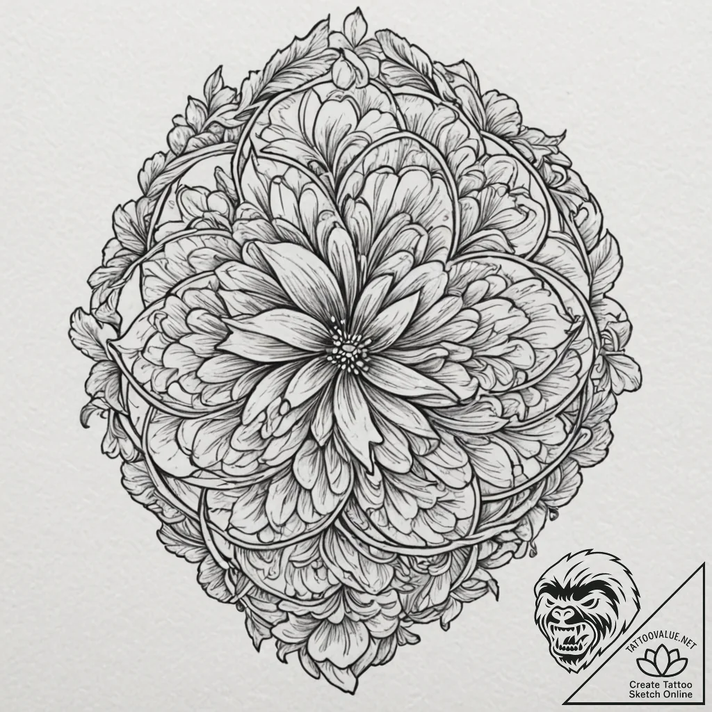 Q, tattoo sketch design, black and red ink, r... - tattoo sketch (№1753290466_0, 23.07.2025 17:07) — tattoovalue.net