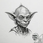 Goblin, tattoo sketch design, masterpiece, be… – tattoo sketch (№1753298924_0, 23.07.2025 19:28) — tattoovalue.net