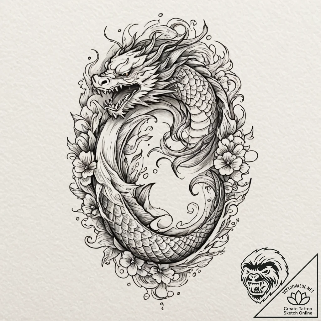 Abyssal blade devouring light, tattoo drawing... - tattoo sketch (№1753363932_0, 24.07.2025 13:32) — tattoovalue.net