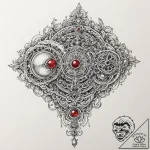 A whimsical bubble machine, fun,, tattoo flas… – tattoo sketch (№1753378734_0, 24.07.2025 17:38) — tattoovalue.net
