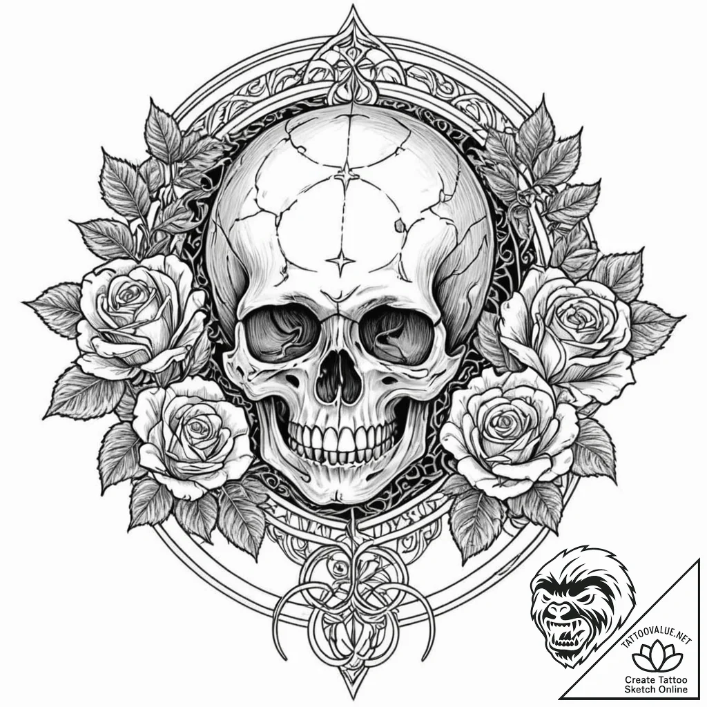 Globe, antique style, focused on a specific r... - tattoo sketch (№1753386198_0, 24.07.2025 19:43) — tattoovalue.net