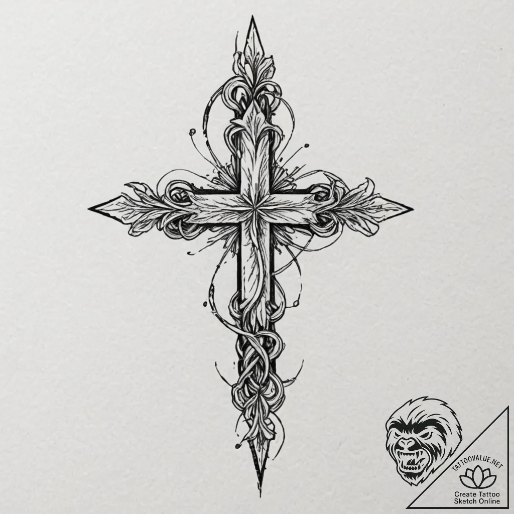 Quartz talon gripping relic, tattoo flash she... - tattoo sketch (№1753394909_0, 24.07.2025 22:08) — tattoovalue.net