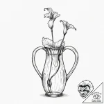 Pitcher plant – tattoo sketch (№1753402247_0, 25.07.2025 00:10) — tattoovalue.net