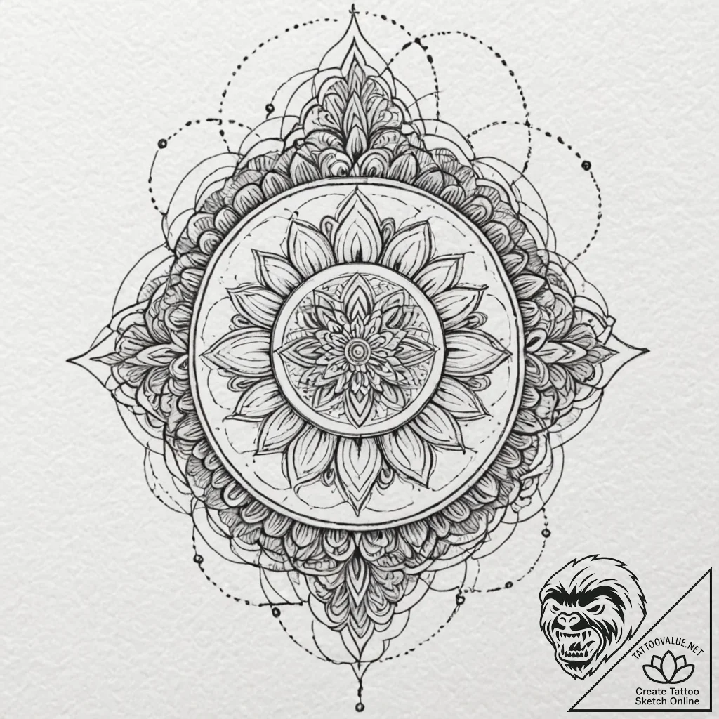A whimsical bubble in champagne, festive,, ta... - tattoo sketch (№1753412368_0, 25.07.2025 02:59) — tattoovalue.net