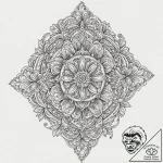 Animated book with spectral pages, tattoo lin… – tattoo sketch (№1753418511_0, 25.07.2025 04:41) — tattoovalue.net