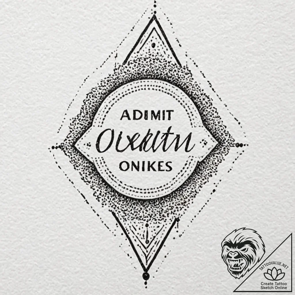 Ticket stub 'admit one', tattoo sketch design... - tattoo sketch (№1753434503_0, 25.07.2025 09:08) — tattoovalue.net