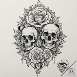 Kerosene lamp but the flame is a contained pl… – tattoo sketch (№1753454375_0, 25.07.2025 14:39) — tattoovalue.net