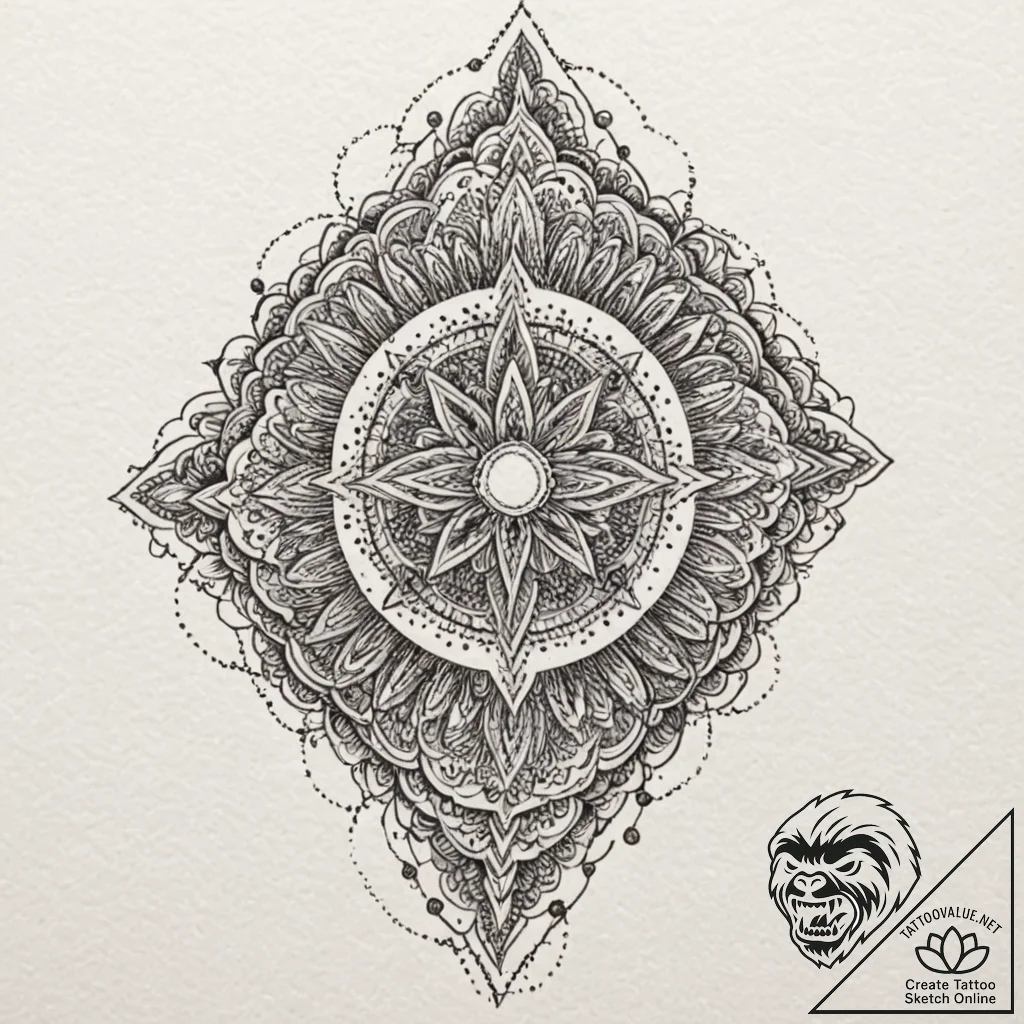 Zircon blade beneath spectral rift, artistic... - tattoo sketch (№1753456920_0, 25.07.2025 15:22) — tattoovalue.net