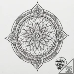 Airplane, tattoo line art, minimalist approac… – tattoo sketch (№1753473767_0, 25.07.2025 20:02) — tattoovalue.net
