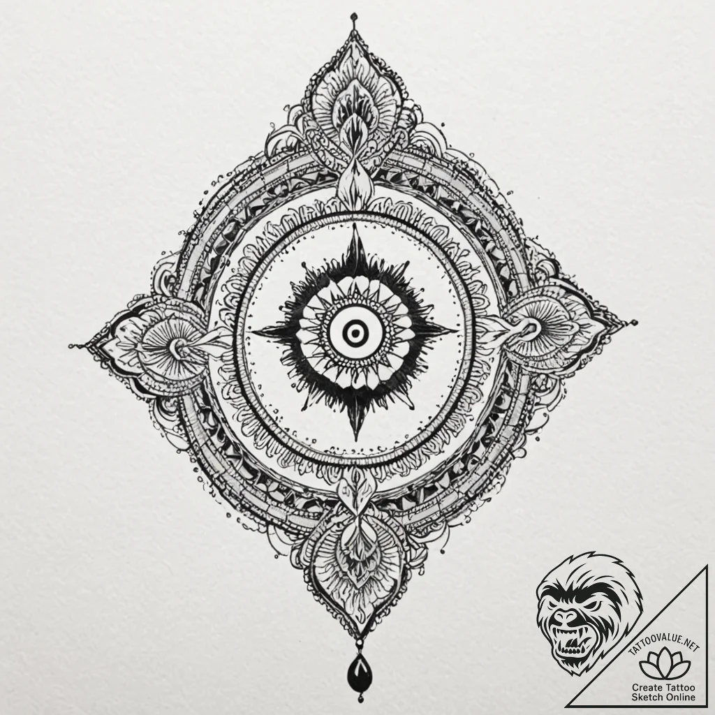 Isis, tattoo flash sheet design, minimalist t... - tattoo sketch (№1753478812_0, 25.07.2025 21:26) — tattoovalue.net