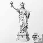 Motherland (statue) – tattoo sketch (№1753491321_0, 26.07.2025 00:55) — tattoovalue.net