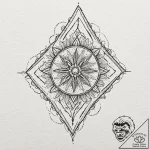 Locked blade frozen in time, tattoo sketch de… – tattoo sketch (№1753494899_0, 26.07.2025 01:54) — tattoovalue.net
