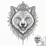 Haida (patterns) – tattoo sketch (№1753502902_0, 26.07.2025 04:08) — tattoovalue.net
