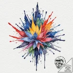 J, tattoo sketch design, rough sketchy lines,… – tattoo sketch (№1753518170_0, 26.07.2025 08:22) — tattoovalue.net