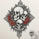 Mirror talon gripping relic, tattoo flash she… – tattoo sketch (№1753518976_0, 26.07.2025 08:36) — tattoovalue.net