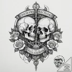 Engine order telegraph from a ship, set to “f… – tattoo sketch (№1753525103_0, 26.07.2025 10:18) — tattoovalue.net