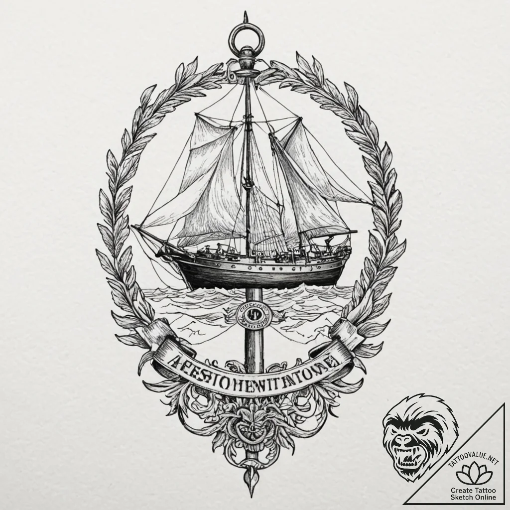 Needle talon grasping relic, artistic tattoo... - tattoo sketch (№1753529410_0, 26.07.2025 11:30) — tattoovalue.net