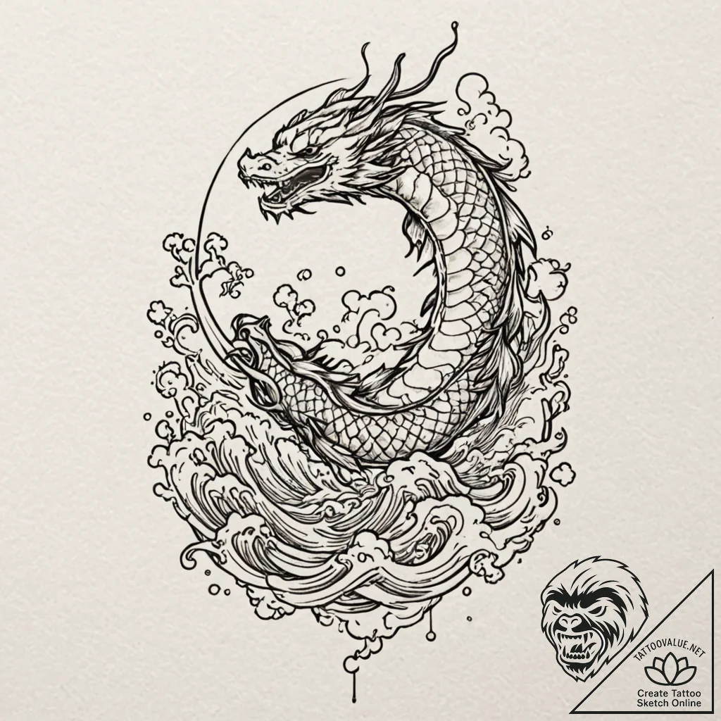 Barcode, ink illustration for tattoo, clean l... - tattoo sketch (№1753531181_0, 26.07.2025 11:59) — tattoovalue.net