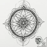 Blood thorns piercing sky, ink illustration f… – tattoo sketch (№1753545866_0, 26.07.2025 16:04) — tattoovalue.net