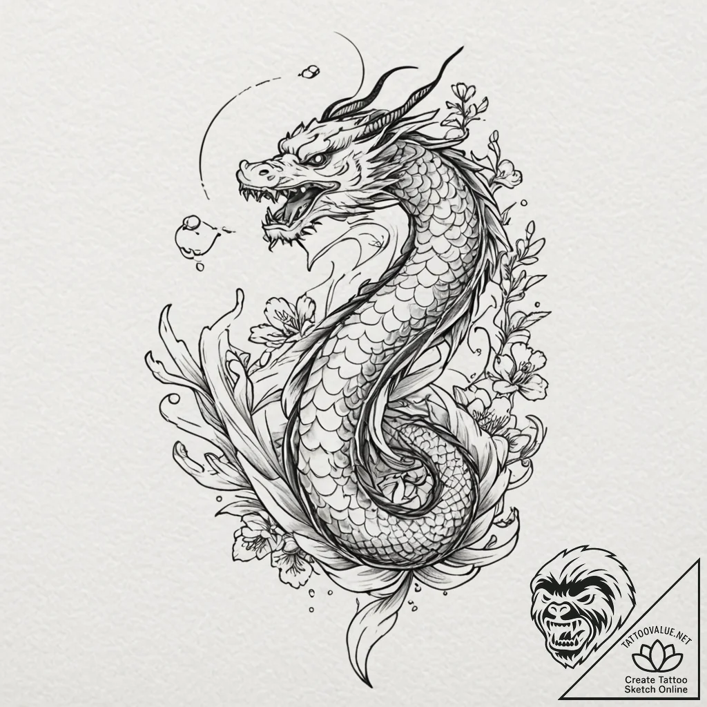 Knife held by spectral hand, tattoo drawing o... - tattoo sketch (№1753548238_0, 26.07.2025 16:43) — tattoovalue.net