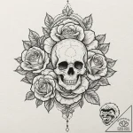 Dots (as a pattern), tattoo drawing outline,… – tattoo sketch (№1753574820_0, 27.07.2025 00:07) — tattoovalue.net