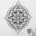 Withered roots devouring relic, concept art f… – tattoo sketch (№1753577647_0, 27.07.2025 00:54) — tattoovalue.net