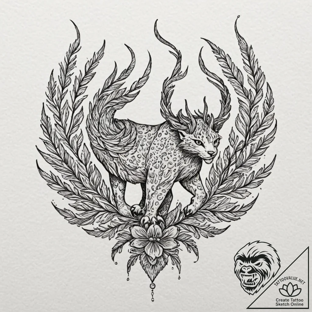Claws, artistic tattoo sketch, neo traditiona... - tattoo sketch (№1753583955_0, 27.07.2025 02:39) — tattoovalue.net
