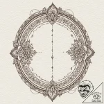 Backgammon board with a decisive final move,… – tattoo sketch (№1753591492_0, 27.07.2025 04:44) — tattoovalue.net