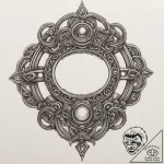 Brass knuckles, tattoo line art, dotwork shad… – tattoo sketch (№1753598970_0, 27.07.2025 06:49) — tattoovalue.net