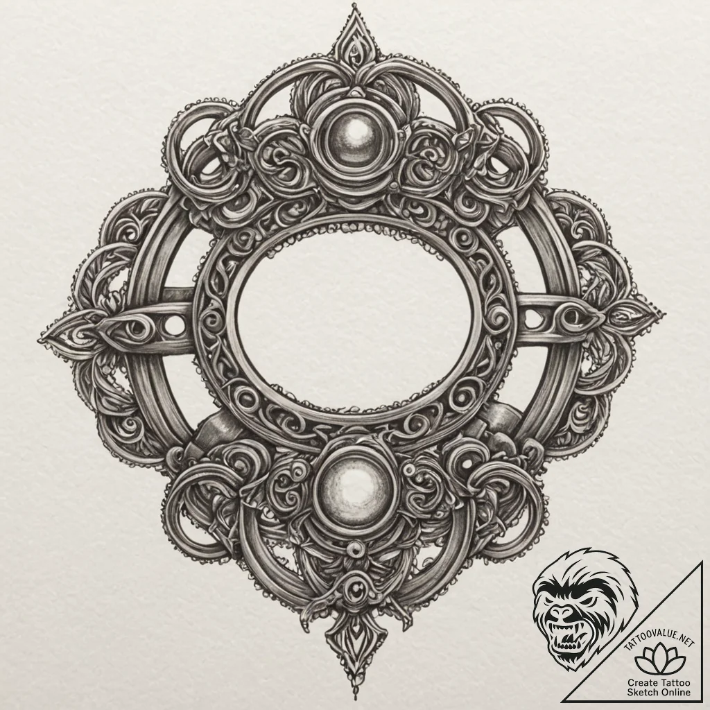Brass knuckles, tattoo line art, dotwork shad... - tattoo sketch (№1753598970_0, 27.07.2025 06:49) — tattoovalue.net