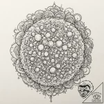 A whimsical bubble in champagne, festive,, ta… – tattoo sketch (№1753606893_0, 27.07.2025 09:01) — tattoovalue.net