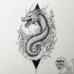 Obelisk, timeless and monumental, tattoo line… – tattoo sketch (№1753622605_0, 27.07.2025 13:23) — tattoovalue.net