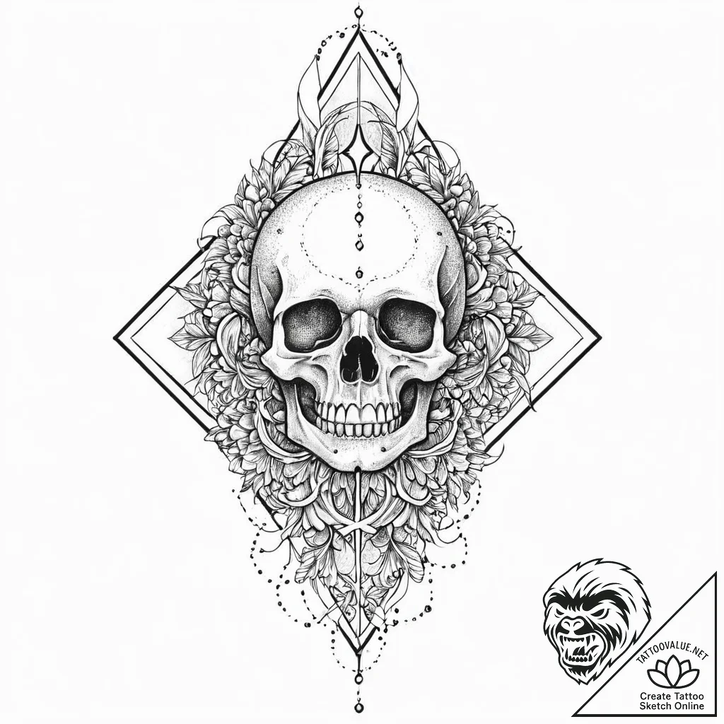 Bone relic sealed with wax, ink illustration... - tattoo sketch (№1753647299_0, 27.07.2025 20:14) — tattoovalue.net