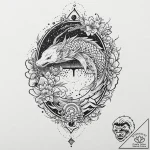 Night moth crowned in stars, tattoo drawing o… – tattoo sketch (№1753658344_0, 27.07.2025 23:19) — tattoovalue.net